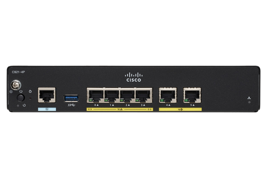 (NEW) C926-4P - Cisco 926 Gigabit Ethernet security router with VDSL/ADSL2+ Annex B/J