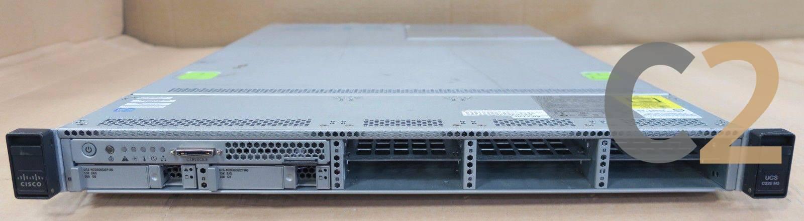 (特價10部)(USED) CISCO UCS C220 M3 XEON E5-2696 v2 x 1 16G x 4 64G DDR3 NO SAS HDD MRAID PSU x 1 (配置可跟要求改動) 90% NEW - C2 Computer