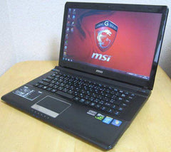 (USED) MSI GE40 i5-4210M 4G NA 500G GTX 850M 2G 15.6" 1920×1080 Entry Gaming Laptop 90% - C2 Computer
