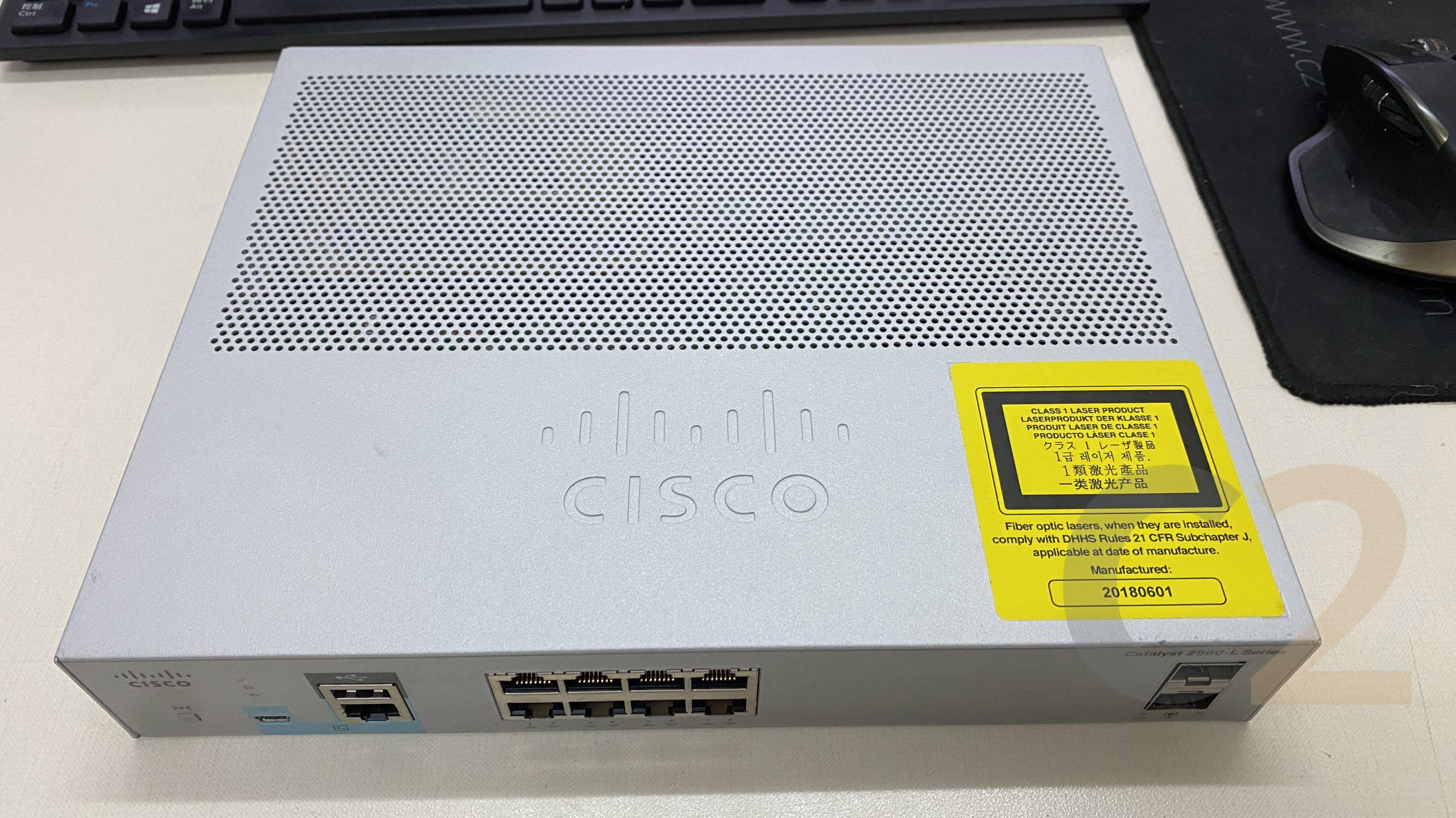 (特價一台)(全新水貨小花) CISCO C2960L-8TS-LL 交換機 SWITCH 99% NEW - C2 Computer