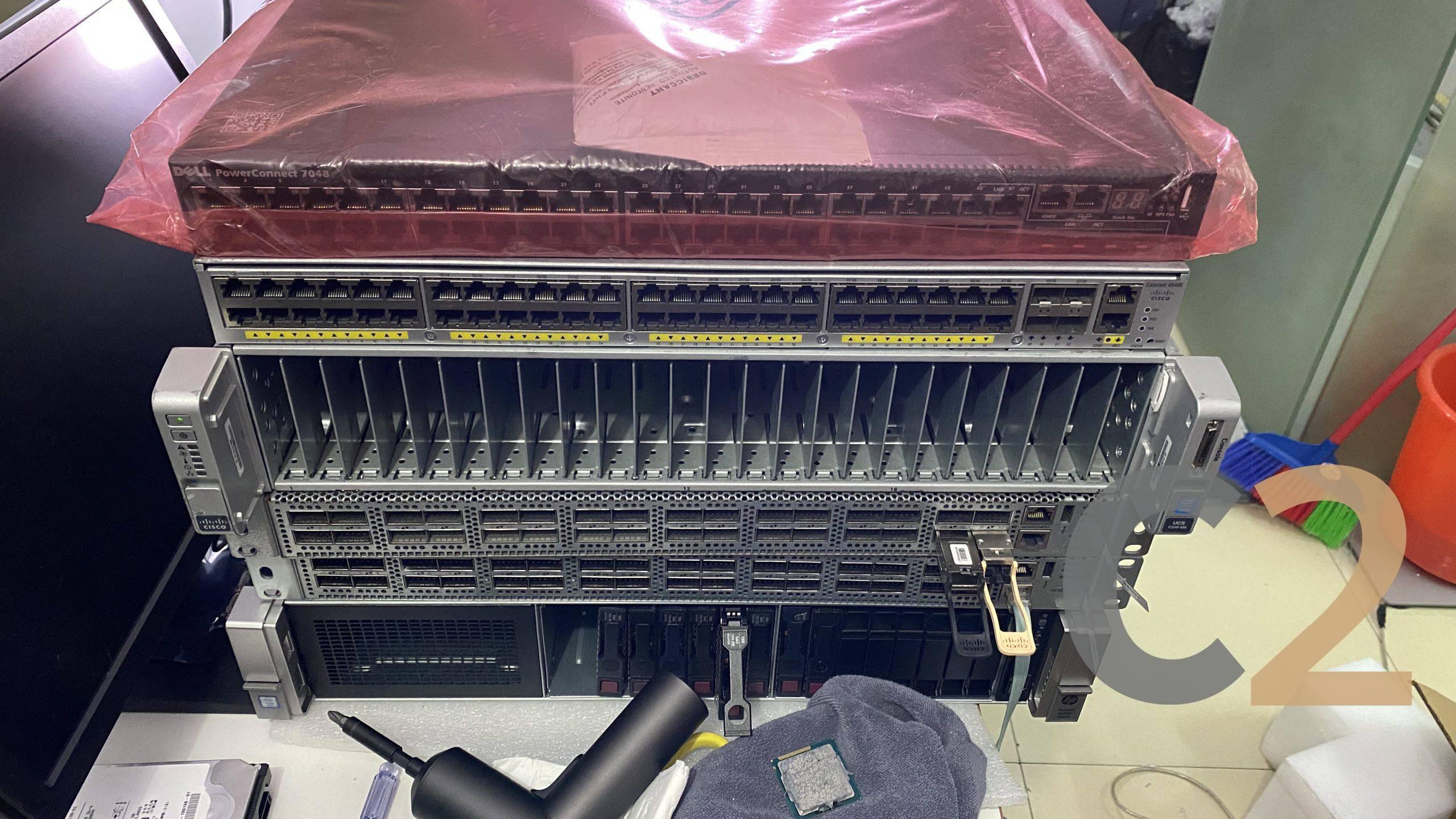 (特價一台)(全新水貨無盒) DELL PowerConnect 7048 Switch 48 ports 100% NEW - C2 Computer