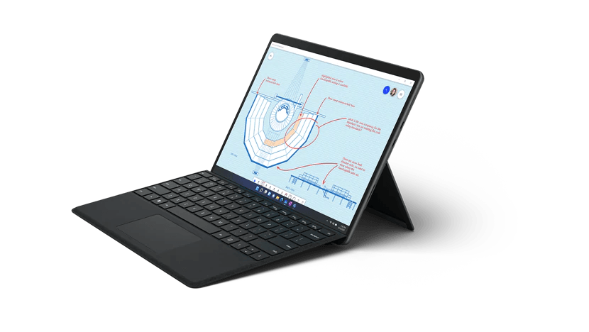 (特價 全新行貨) MICROSOFT Surface Pro 9 13" i5-1245U \ 8G \ 256G-SSD Tablet 2in1 (Type Cover and Pen not included) - C2 Computer