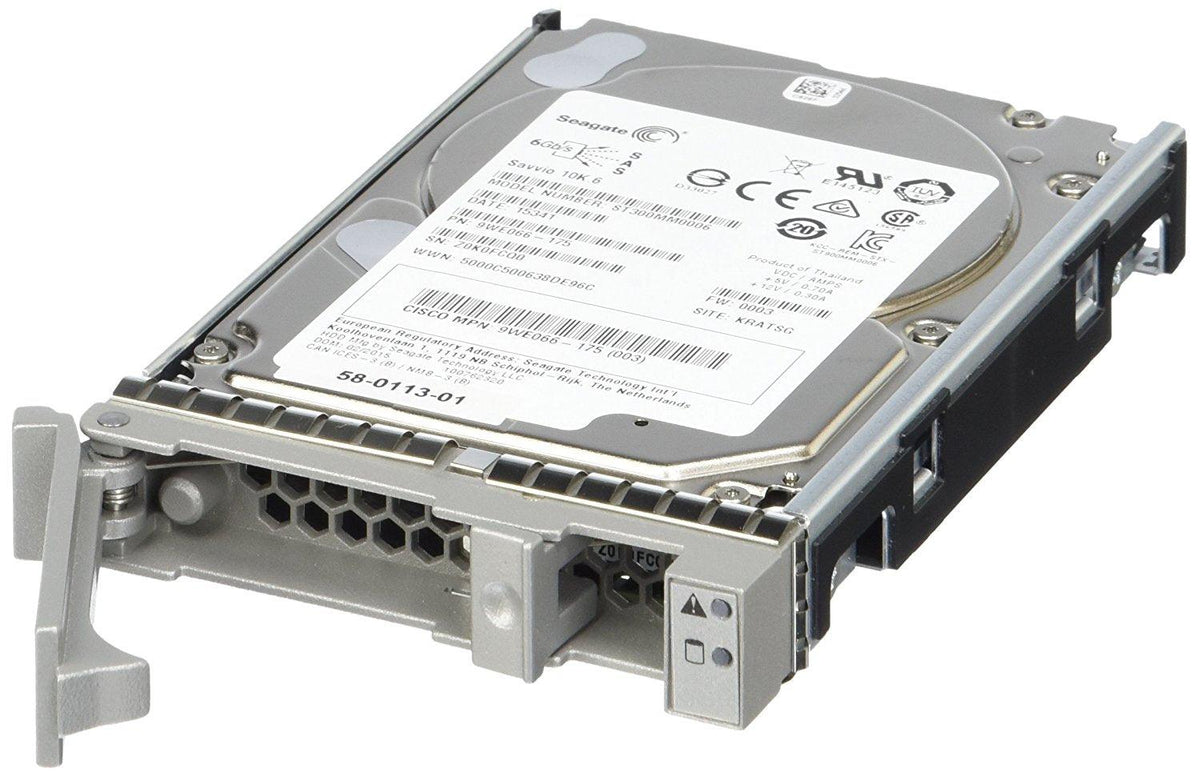 (USED) CISCO UCS-HD900G10K12G 900GB 10000RPM SAS 12GBPS SFF(2.5INCH) HOT SWAP HARD DRIVE WITH TRAY - C2 Computer