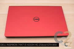 (特價一台)(USED) DELL Inspiron 14 7000 (7447) 14inch i5 -4210H 4G 256G GTX 850 4G,Entry Gaming Laptop 入門遊戲本 90%NEW - C2 Computer